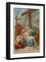 Jesus Is Taken Down from the Cross and Restored to His Mother. the Thirteenth Station of the Cross-null-Framed Giclee Print