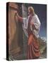 Jesus Knock on the Door-unknown Tobey-Stretched Canvas