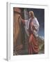 Jesus Knock on the Door-unknown Tobey-Framed Art Print