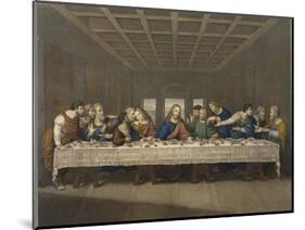 Jesus' Last Supper with His Disciples-Thouvenin-Mounted Photographic Print