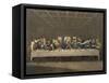 Jesus' Last Supper with His Disciples-Thouvenin-Framed Stretched Canvas