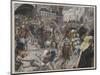 Jesus Led from Caiaphas to Pilate, Illustration from 'The Life of Our Lord Jesus Christ', 1886-94-James Tissot-Mounted Giclee Print