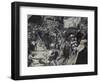 Jesus Led from Caiaphas-James Tissot-Framed Giclee Print