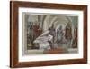 Jesus Led from Herod to Pilate, Illustration from 'The Life of Our Lord Jesus Christ', 1886-94-James Tissot-Framed Giclee Print