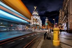 Madrid City Lights III-Jesús M. García-Photographic Print