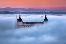 Toledo city foggy morning-Jesús M. García-Photographic Print