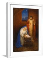 Jesus Mary Joseph-Edgar Jerins-Framed Giclee Print