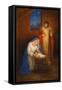 Jesus Mary Joseph-Edgar Jerins-Framed Stretched Canvas