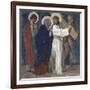 Jesus Meets His Mother (4th Station of the Cross) 1898-Martin Feuerstein-Framed Giclee Print