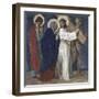 Jesus Meets His Mother (4th Station of the Cross) 1898-Martin Feuerstein-Framed Giclee Print
