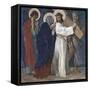 Jesus Meets His Mother (4th Station of the Cross) 1898-Martin Feuerstein-Framed Stretched Canvas