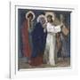 Jesus Meets His Mother (4th Station of the Cross) 1898-Martin Feuerstein-Framed Giclee Print