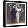 Jesus Meets His Mother (4th Station of the Cross) 1898-Martin Feuerstein-Framed Giclee Print