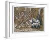 Jesus Meets His Mother, Illustration from 'The Life of Our Lord Jesus Christ', 1886-94-James Tissot-Framed Giclee Print