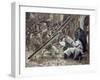 Jesus Meets His Mother-James Tissot-Framed Giclee Print