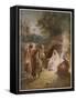 Jesus Meets John, Andrew and Simon Peter-null-Framed Stretched Canvas