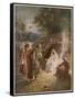 Jesus Meets John, Andrew and Simon Peter-null-Framed Stretched Canvas