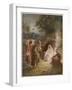 Jesus Meets John, Andrew and Simon Peter-null-Framed Art Print