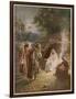 Jesus Meets John, Andrew and Simon Peter-null-Framed Art Print