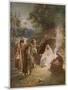 Jesus Meets John, Andrew and Simon Peter-null-Mounted Art Print