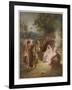 Jesus Meets John, Andrew and Simon Peter-null-Framed Art Print