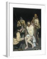 Jesus Mocked by the Soldiers, 1865-Edouard Manet-Framed Giclee Print