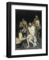 Jesus Mocked by the Soldiers, 1865-Edouard Manet-Framed Premium Giclee Print