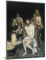 Jesus Mocked by the Soldiers, 1865-Edouard Manet-Mounted Giclee Print