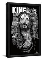 Jesus Names Text Poster-null-Framed Poster