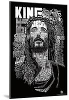 Jesus Names Text Poster-null-Mounted Poster