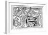 Jesus Nativity (Caxton)-null-Framed Art Print