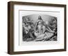 Jesus of Nazareth Depicted as Christ the Consolator-Sydenham Teast Edwards-Framed Art Print