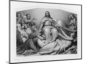 Jesus of Nazareth Depicted as Christ the Consolator-Sydenham Teast Edwards-Mounted Art Print