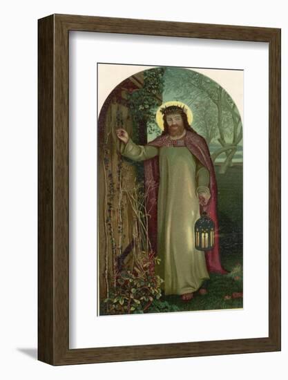 Jesus of Nazareth Religious Leader of Jewish Origin-William Holman Hunt-Framed Photographic Print