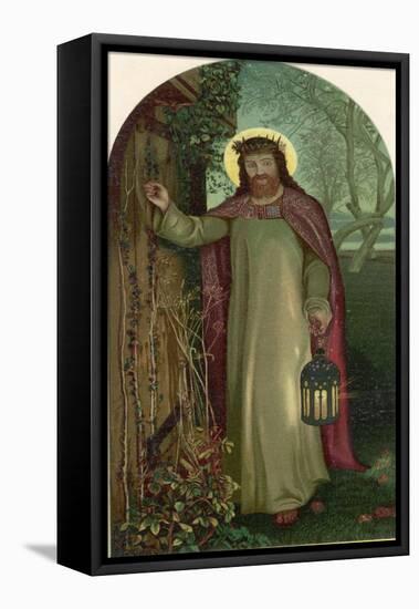 Jesus of Nazareth Religious Leader of Jewish Origin-William Holman Hunt-Framed Stretched Canvas
