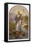 Jesus of Nazareth Religious Leader of Jewish Origin-Leonard Pownall-Framed Stretched Canvas