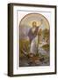 Jesus of Nazareth Religious Leader of Jewish Origin-Leonard Pownall-Framed Art Print