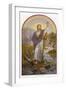 Jesus of Nazareth Religious Leader of Jewish Origin-Leonard Pownall-Framed Art Print