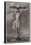 Jesus on Cross Vandyck-Sir Anthony Van Dyck-Framed Stretched Canvas