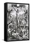 Jesus on Cross-null-Framed Stretched Canvas