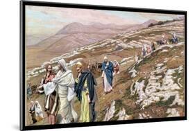 Jesus on His Way to Galilee, Illustration for 'The Life of Christ', C.1886-96-James Tissot-Mounted Giclee Print