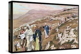 Jesus on His Way to Galilee, Illustration for 'The Life of Christ', C.1886-96-James Tissot-Stretched Canvas