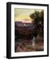 Jesus on the Mount of Olives - Bible-William Brassey Hole-Framed Giclee Print