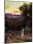 Jesus on the Mount of Olives - Bible-William Brassey Hole-Mounted Giclee Print