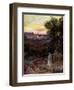 Jesus on the Mount of Olives - Bible-William Brassey Hole-Framed Premium Giclee Print