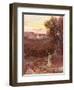 Jesus on the Mount of Olives-William Brassey Hole-Framed Premium Giclee Print