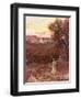 Jesus on the Mount of Olives-William Brassey Hole-Framed Premium Giclee Print