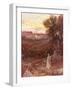 Jesus on the Mount of Olives-William Brassey Hole-Framed Giclee Print