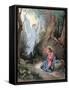 Jesus on the Mount of Olives-null-Framed Stretched Canvas