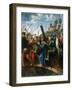 Jesus on the Road to Calvary, Late 15th-Early 16th Century-Michael Sittow-Framed Giclee Print